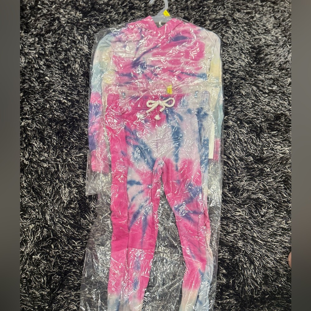 Kids Tie-Dye Hoodie SET